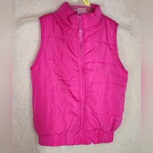 Sweet & Soft Sleeveless Pink Vest Girls Size 18/24 M 100% Polyester